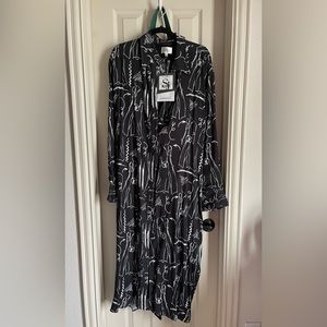 Sassy Jones Nikola Wrap Shirt Dress - NWT
